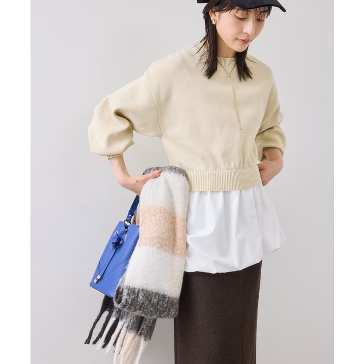 キナリ(16) | 【WEB限定】シャツドッキングプルオーバー | VIS 