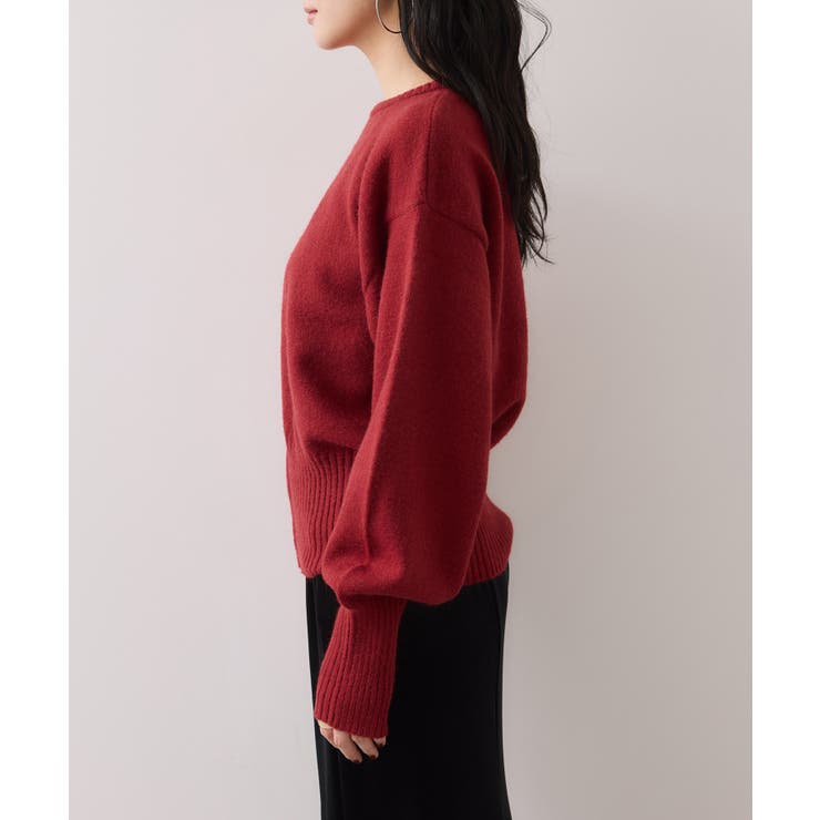 【WEB限定】裾ジップニットプルオーバー | VIS  | 詳細画像25 