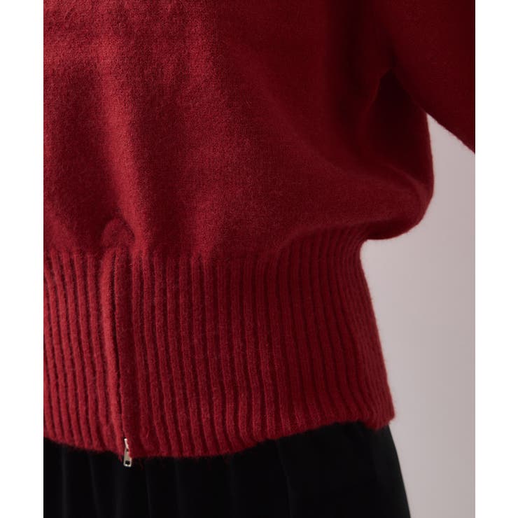 【WEB限定】裾ジップニットプルオーバー | VIS  | 詳細画像29 