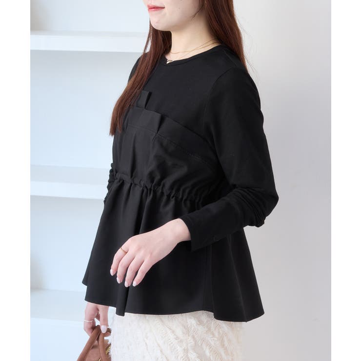 【WEB限定】ビスチェドッキングペプラムロングスリーブTシャツ | VIS  | 詳細画像13 