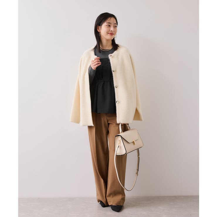 【WEB限定】ビスチェドッキングペプラムロングスリーブTシャツ | VIS  | 詳細画像7 