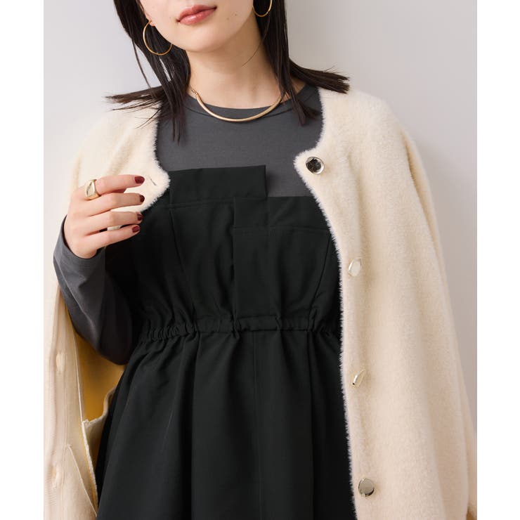 【WEB限定】ビスチェドッキングペプラムロングスリーブTシャツ | VIS  | 詳細画像9 