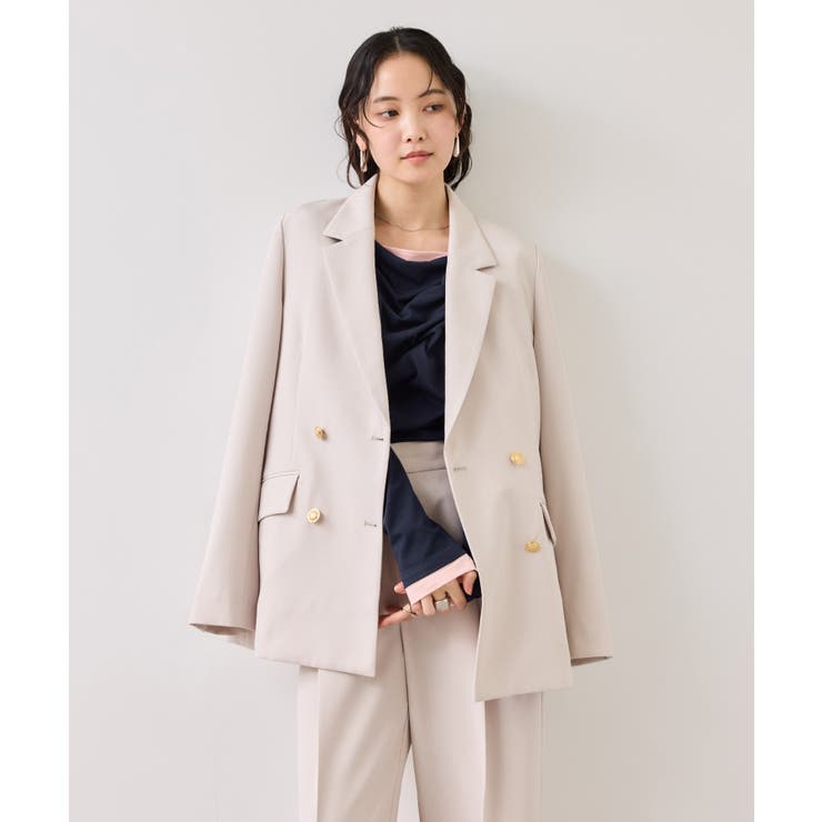 【WEB限定】レイヤードドレーププルオーバー | VIS  | 詳細画像16 