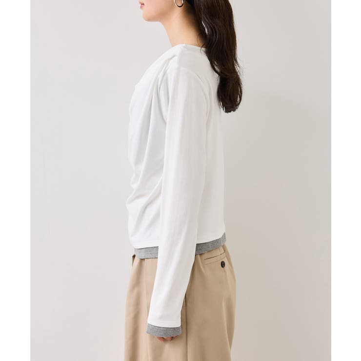 【WEB限定】レイヤードドレーププルオーバー | VIS  | 詳細画像26 