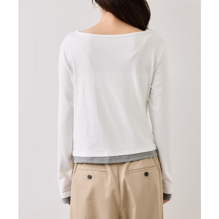 【WEB限定】レイヤードドレーププルオーバー | VIS  | 詳細画像27 