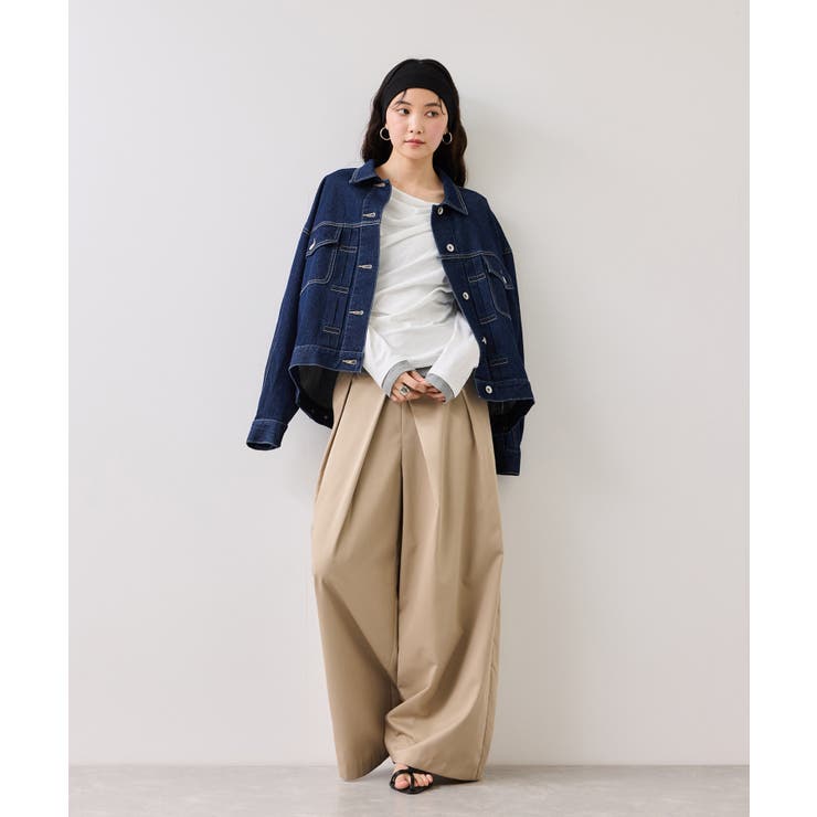 【WEB限定】レイヤードドレーププルオーバー | VIS  | 詳細画像9 