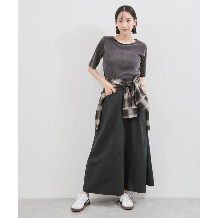 シーアベロア5部袖プルオーバー | VIS  | 詳細画像7 