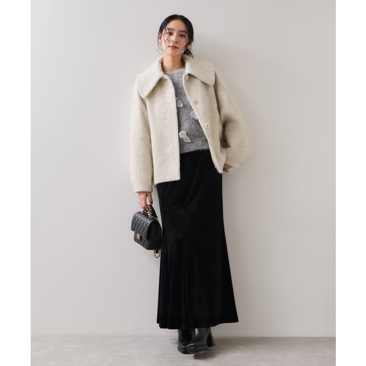 【WEB限定】ゆるっとボリュームリボンモチーフニット | VIS  | 詳細画像13 