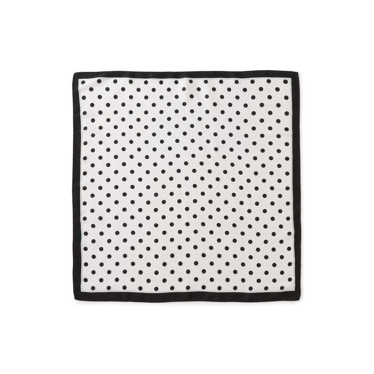 ドット柄スカーフ 70×70cm | VIS  | 詳細画像10 