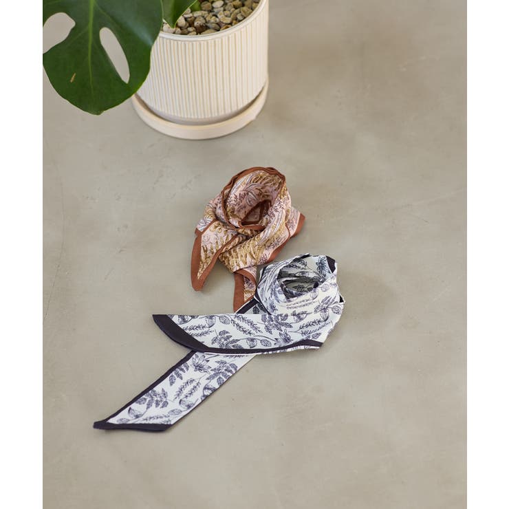 オフホワイト(15) | ナロースカーフ | VIS 