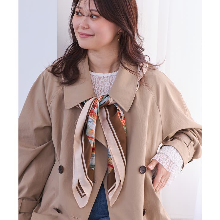 アソート柄スカーフ 90cm | VIS  | 詳細画像2 