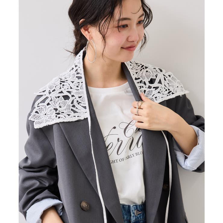 レース付け衿 | VIS  | 詳細画像5 