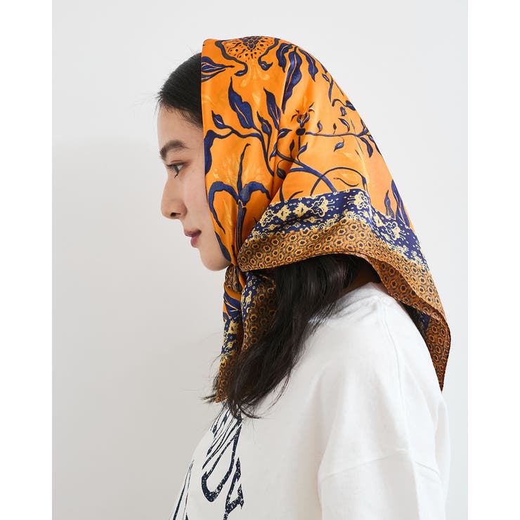 ポムグラネイト柄スカーフ70cm  | VIS  | 詳細画像4 