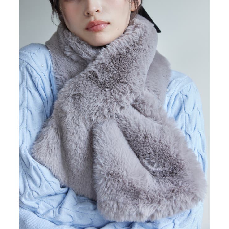 ボリュームフェイクファーティペット | VIS  | 詳細画像2 