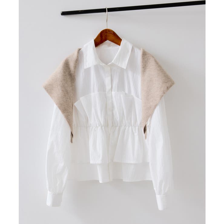 トライアングルニットスカーフ | VIS  | 詳細画像10 