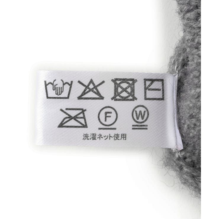 トライアングルニットスカーフ | VIS  | 詳細画像17 