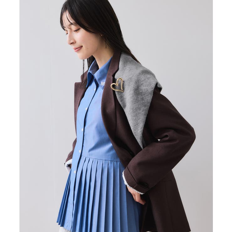 トライアングルニットスカーフ | VIS  | 詳細画像5 