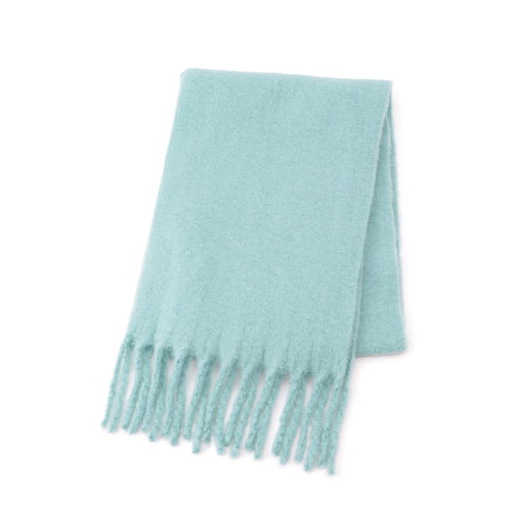 【リサイクルポリ】ふわふわ太フリンジマフラー | VIS  | 詳細画像16 