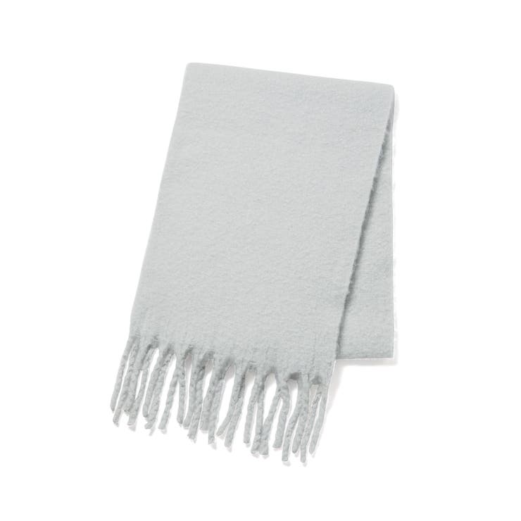 【リサイクルポリ】ふわふわ太フリンジマフラー | VIS  | 詳細画像17 