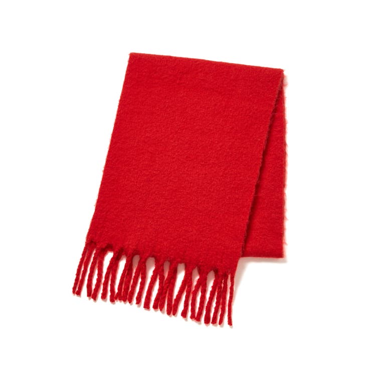 【リサイクルポリ】ふわふわ太フリンジマフラー | VIS  | 詳細画像21 