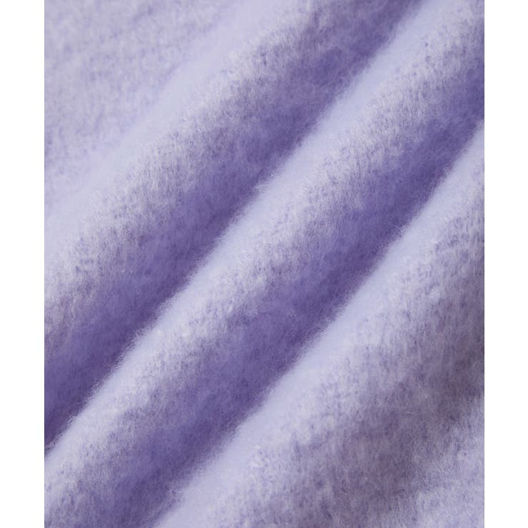 【リサイクルポリ】ふわふわ太フリンジマフラー | VIS  | 詳細画像30 