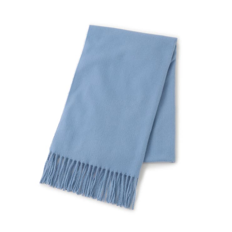 【リサイクルポリ】なめらかタッチ無地マフラー | VIS  | 詳細画像23 