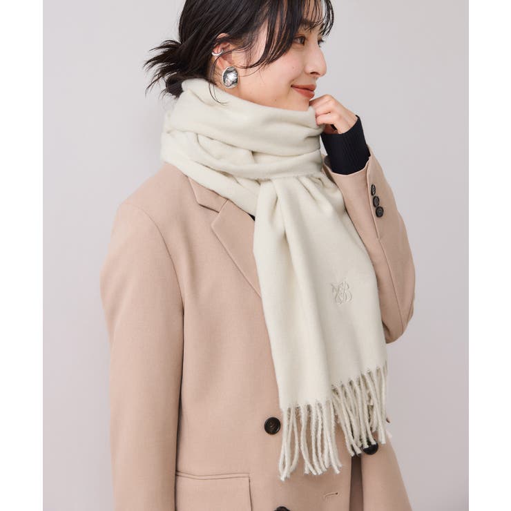 なめらかタッチ刺繍入りストール | VIS  | 詳細画像15 