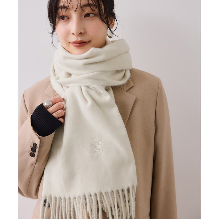 なめらかタッチ刺繍入りストール | VIS  | 詳細画像16 