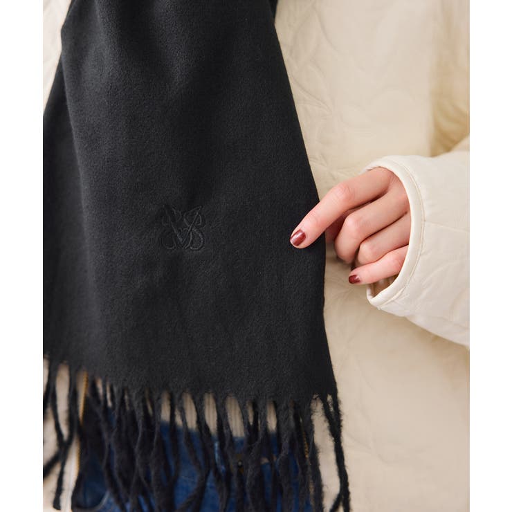 なめらかタッチ刺繍入りストール | VIS  | 詳細画像18 