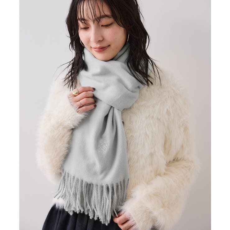 なめらかタッチ刺繍入りストール | VIS  | 詳細画像19 