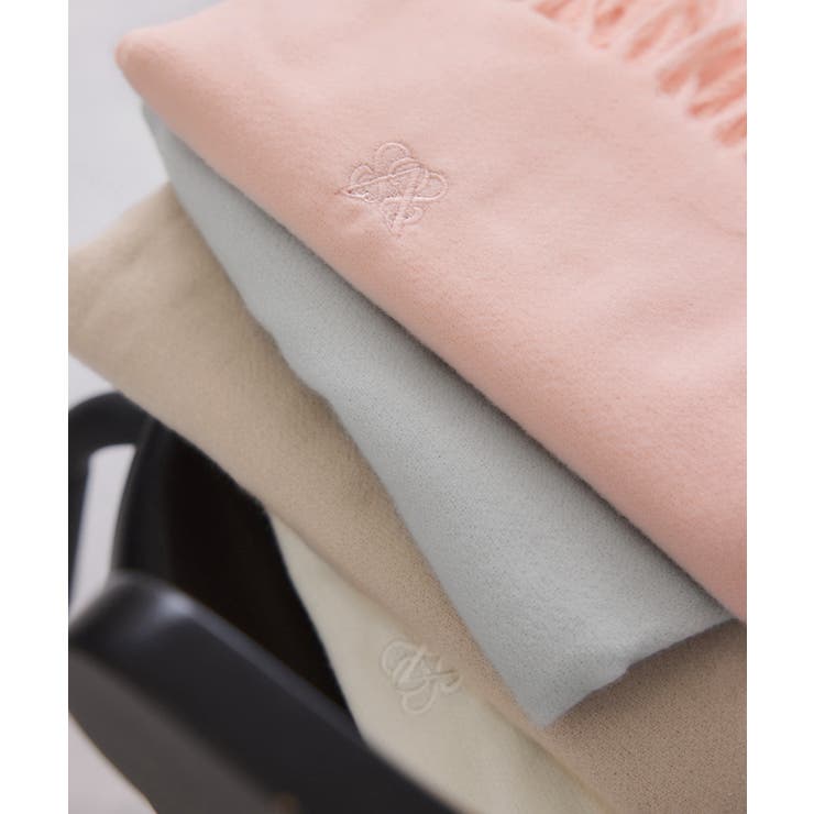 なめらかタッチ刺繍入りストール | VIS  | 詳細画像2 