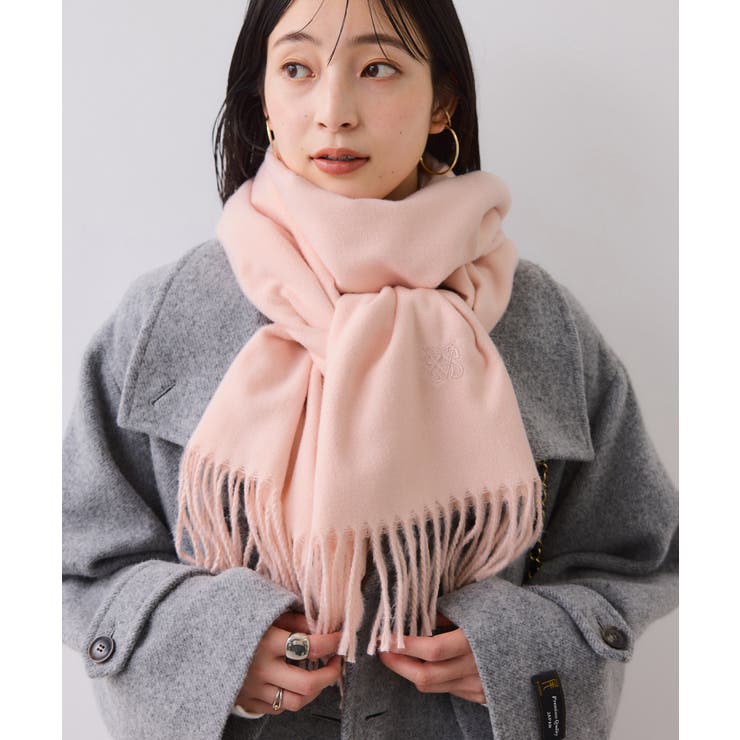 なめらかタッチ刺繍入りストール | VIS  | 詳細画像9 