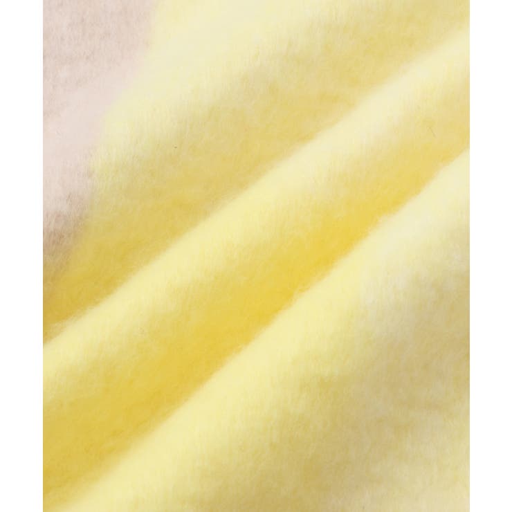 ふわふわフリンジチェックマフラー/静電気防止 | VIS  | 詳細画像18 