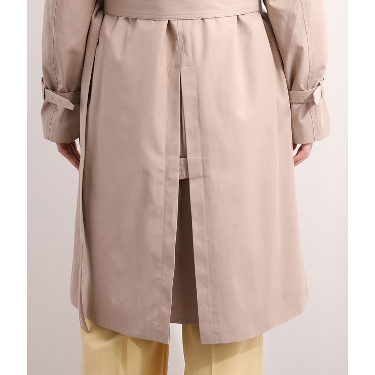 【花粉ガード＆撥水加工】キルトライナー付きトレンチコート | VIS  | 詳細画像4 