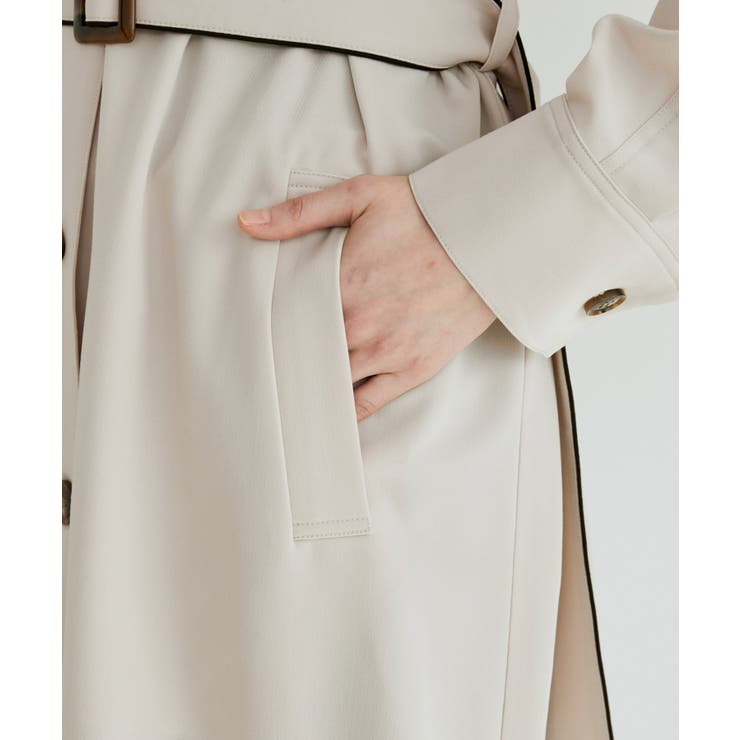 スタンドカラーコート | VIS  | 詳細画像14 