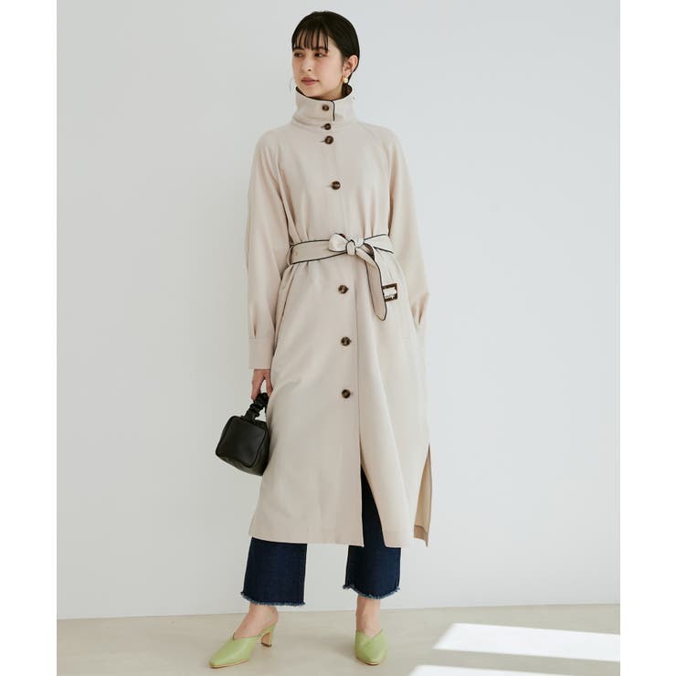 スタンドカラーコート | VIS  | 詳細画像8 