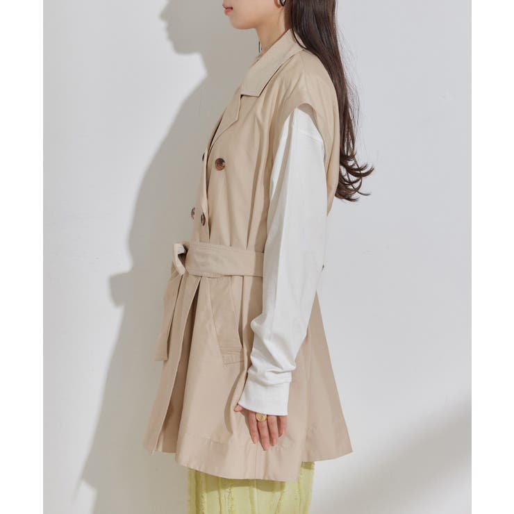 マルチWAYミドル丈ジレトレンチ | VIS  | 詳細画像28 