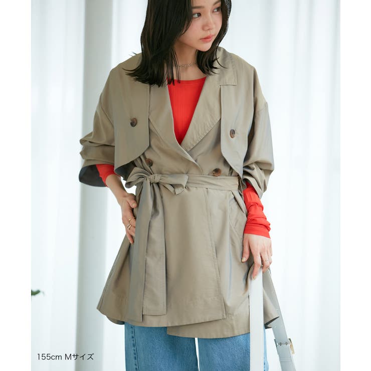 マルチWAYミドル丈ジレトレンチ | VIS  | 詳細画像48 