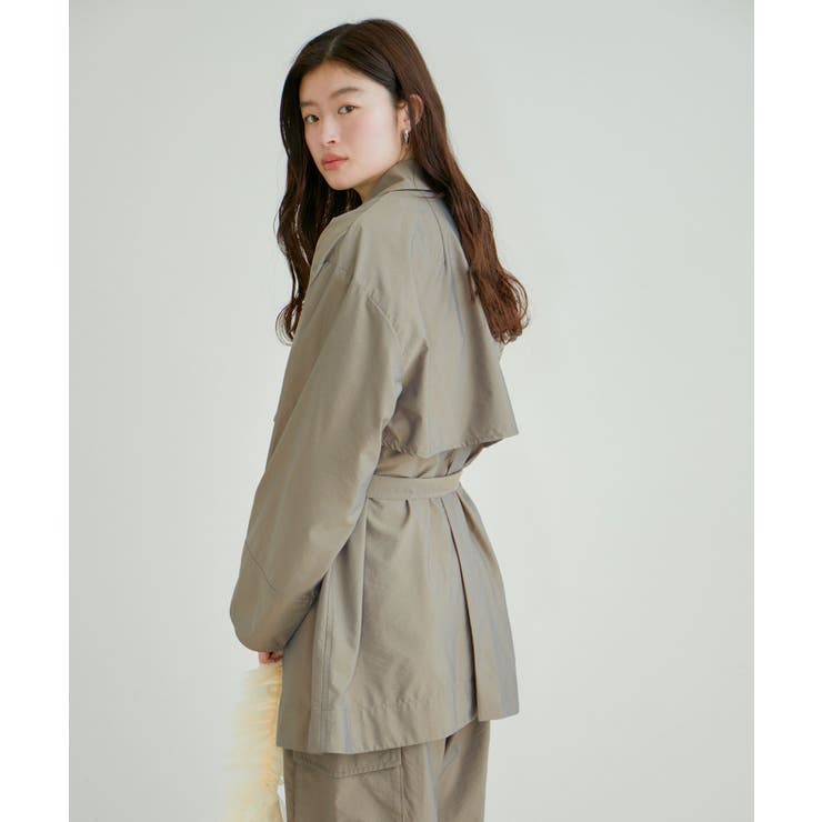 マルチWAYミドル丈ジレトレンチ | VIS  | 詳細画像6 