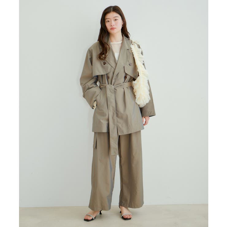 マルチWAYミドル丈ジレトレンチ | VIS  | 詳細画像7 