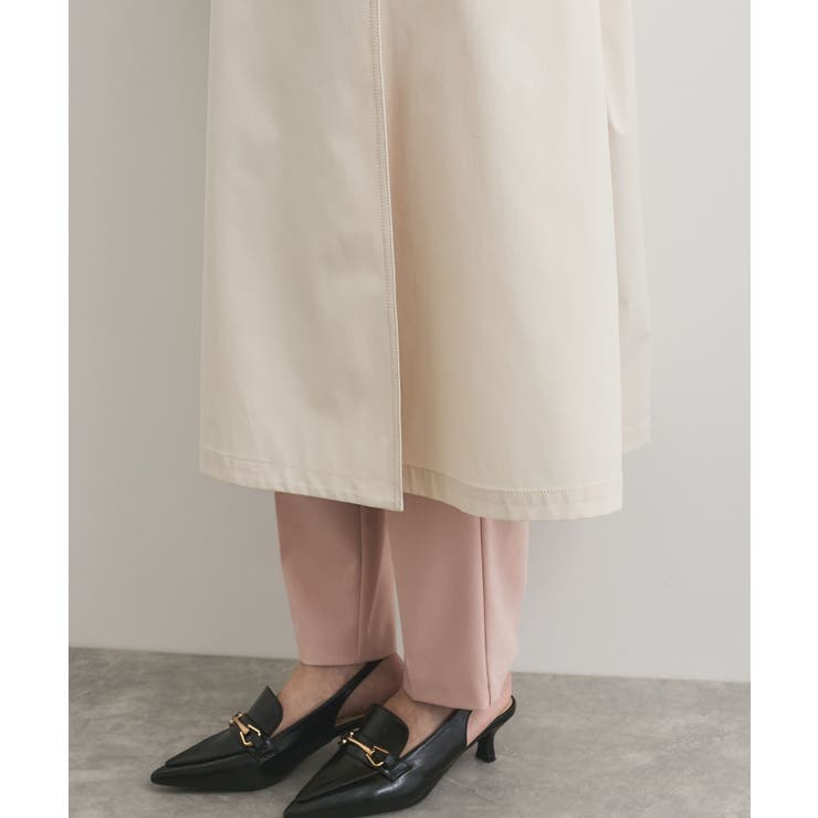 【定番人気】【撥水/UVケア】後ろタックトレンチコート スプリングコート | VIS  | 詳細画像38 