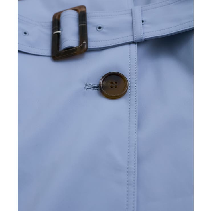 【定番人気】【撥水/UVケア】後ろタックトレンチコート スプリングコート | VIS  | 詳細画像43 