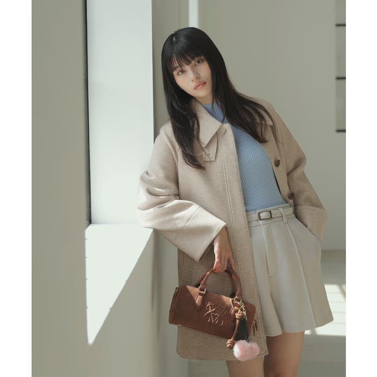 【アウター総選挙2位】フレアーチェスターコート | VIS  | 詳細画像5 