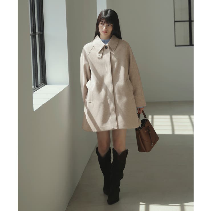 【アウター総選挙2位】フレアーチェスターコート | VIS  | 詳細画像6 