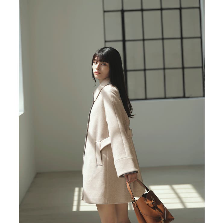 【アウター総選挙2位】フレアーチェスターコート | VIS  | 詳細画像7 