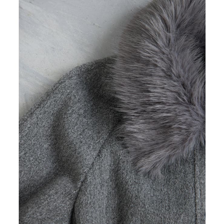 ファー付きAラインステンコート | VIS  | 詳細画像26 