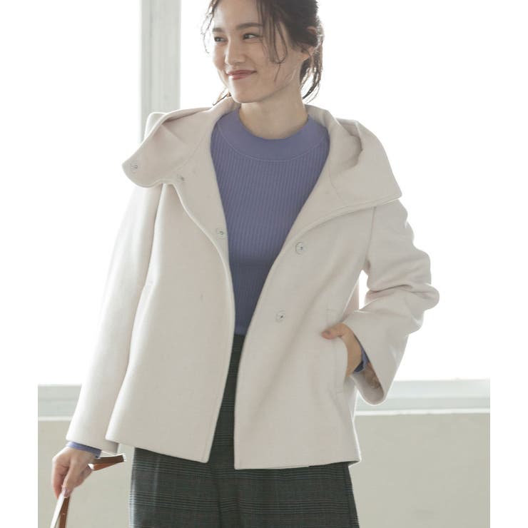 Web限定 二重織りメルトンショートフードコート 品番 Visw Vis ビス のレディースファッション 通販 Shoplist ショップリスト
