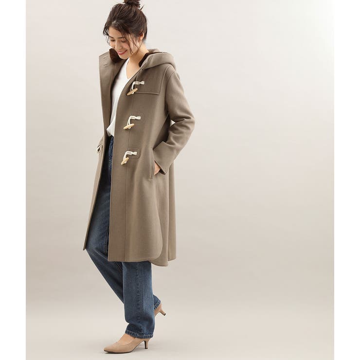 WEB限定】二重織りメルトンダッフルコート[品番：VISW0004801]｜VIS