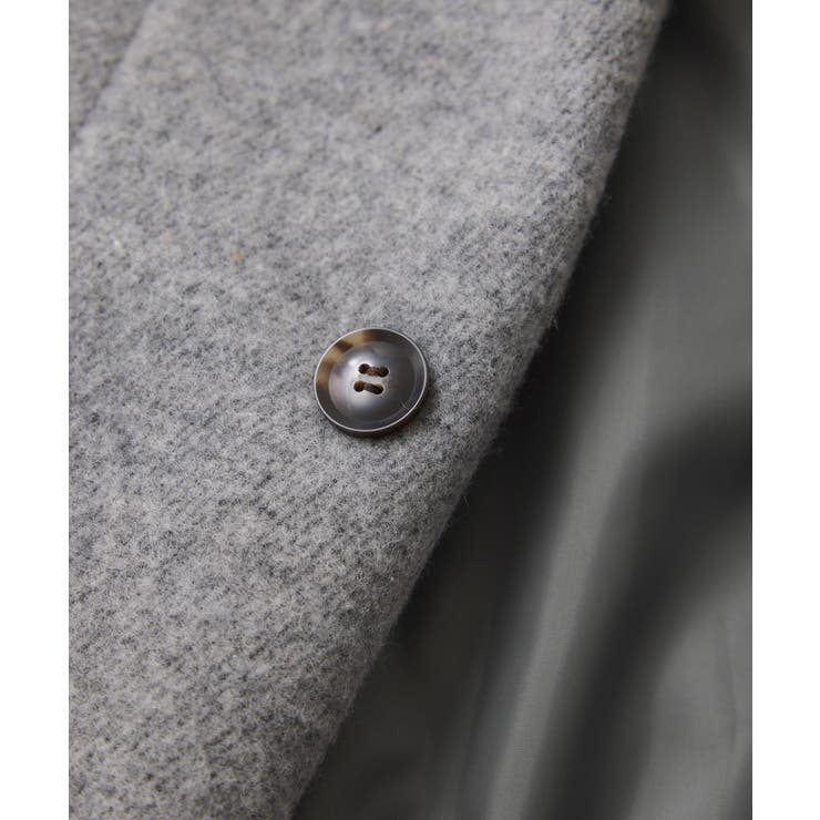 尾州シャギースタンドカラーロングコート/静電気防止・WEB限定PS・TMサイズ | VIS  | 詳細画像44 