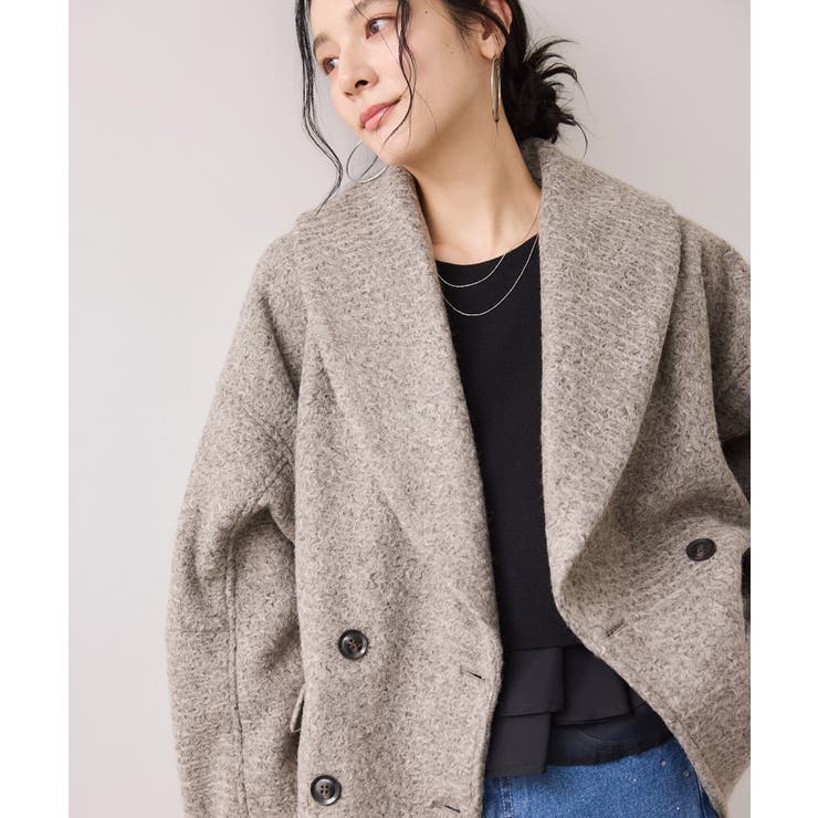 WEB限定】カールシャギージャコット[品番：VISW0051305]｜VIS （ビス